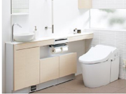 トイレ・浴室の消臭。カビの発生を抑制し、いつも清潔で爽やかな空間を保ちます。